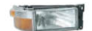 Mae SCANIA R114 a SCANIA P114 LLAW LAMP GYDA CONER LAMP RH 1446588 1387155
